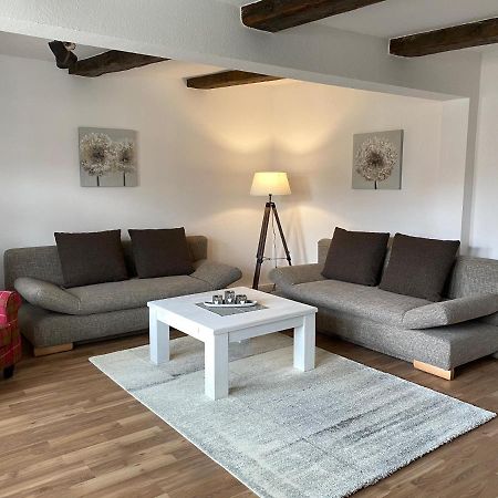 Zum Mathildenbrunnen Apartment เควดลินบวร์ก ภายนอก รูปภาพ