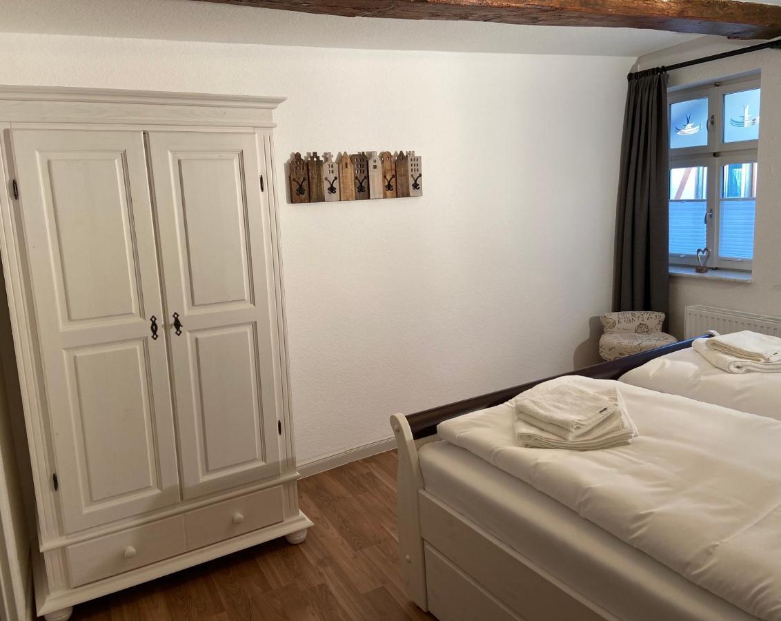 Zum Mathildenbrunnen Apartment เควดลินบวร์ก ภายนอก รูปภาพ