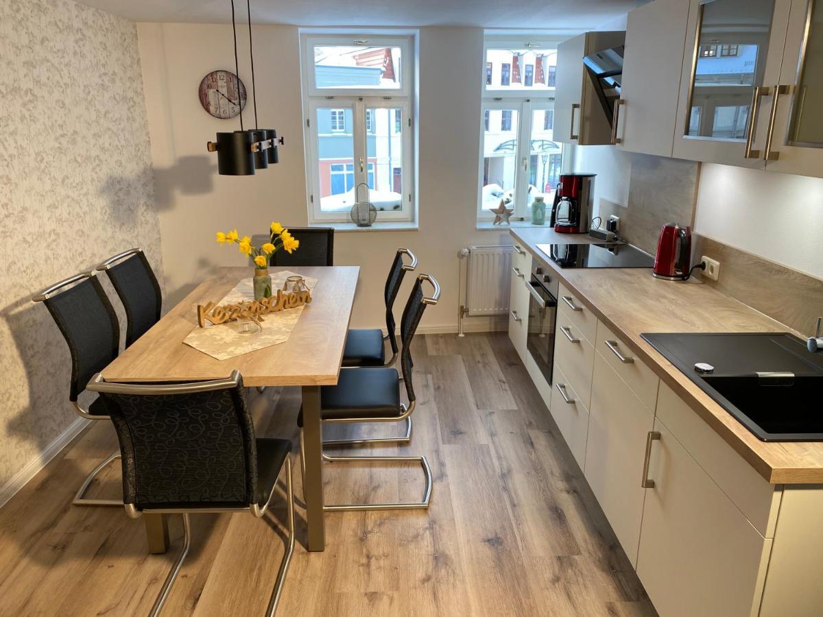Zum Mathildenbrunnen Apartment เควดลินบวร์ก ภายนอก รูปภาพ